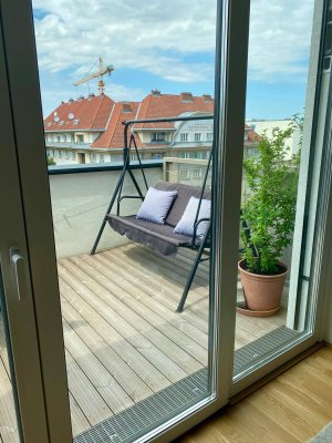 NEBEN U1/ DONAUZENTRUM | NEUBAU | 2 ZIMMER | GROSSER BALKON