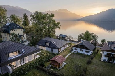 Dolce Vita am glitzernden Attersee!4-Zimmer Gartenwohnung mit privatem Seezugang