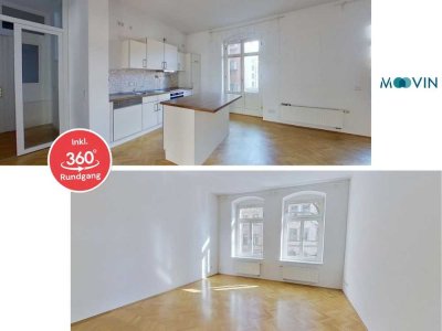 Traumhafte 2-Zimmer-Wohnung mit Kücheninsel im Zentrum von Chemnitz