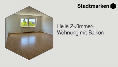 Helle 2-Zimmer-Wohnung mit Balkon