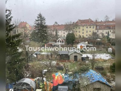 Tauschwohnung: Ruhige Dachgeschosswohnung mit Garten