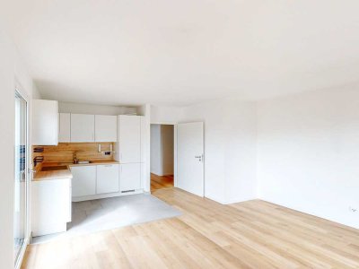 Helle 3 Zimmerwohnung mit Einbauküche und Balkon