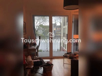 Tauschwohnung: Sehr große Studiowohnung mit Spreeblick und EBK!