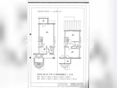 Tauschwohnung: 3-Zimmer-Maisonette in Farmsen-Berne zum Tausch