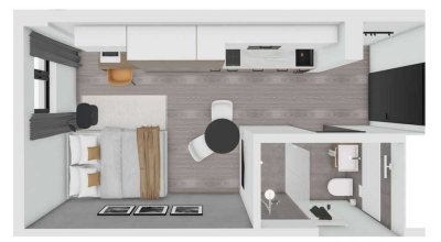 uniQ living // voll möbliertes Studenten-Apartment - Fertigstellung 03/26