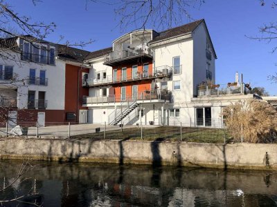 Lassen Sie sich überzeugen: Exklusive 3-Zimmer-Maisonettewohnung mit Dachterrasse am Triftbach