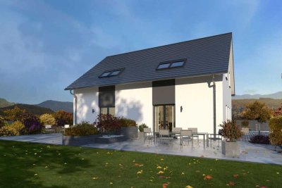 Doppelhaushälfte mit Stil - energieeffizient & modern