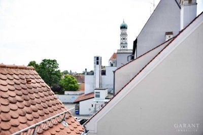 Maisonette mit Charakter in der Augsburger Altstadt - Urban im Herzen der Stadt wohnen