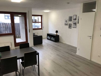 Moderne und möblierte 1,5 Zimmer- Erdgeschoss-Wohnung in Deizisau
