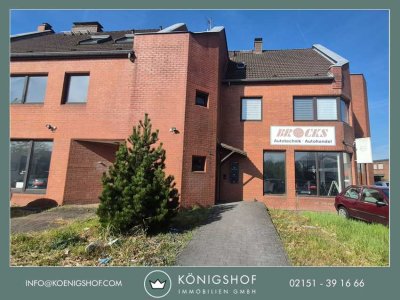 Krefeld-Fischeln/Gewerbegebiet: Moderne, frisch sanierte 3 Zimmerwohnung mit Dachterrasse