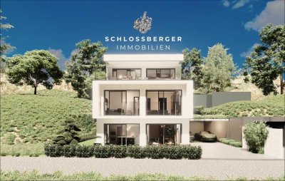 "MODERNE BAUHAUSVILLA": GENEHMIGTER NEUBAU MIT PANORAMABLICK ÜBER DEN AMMERSEE - SECRET SALE