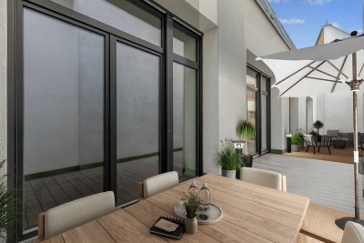 Moderne Loft-Wohnung - Urbaner Wohnstil im Nordend