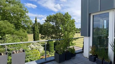 Moderne 3-Zimmer-Maisonette mit Balkon und Einbauküche