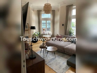 Tauschwohnung: 125 qm 5 Zimmer 1. Stock renovierter Altbau in Eppendorf
