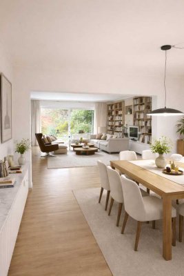 Lichtentaler Allee pur! Altersgerechte Terrassenwohnung mit Gartenzugang