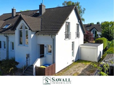 Gepflegte Doppelhaushälfte mit sonnigem Garten und Garage in familienfreundlicher Lage