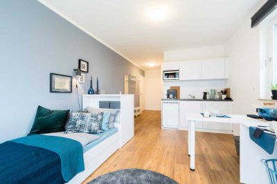 Helles möbliertes Apartment mit Balkon und ALL-IN-Miete am Campus Babelsberg