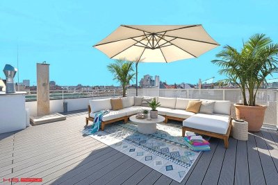 THE NEW DIMENSION NO. 1 - DACHERSTBEZUG - BJ 2025 - 2 TERRASSEN - 3 ZIMMER - CITYBLICK - EIN HIGH END PROJEKT