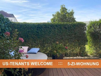 US TENANTS WELCOME    :::    PERFEKT für IHRE FAMILIE     :::      5 ZIMMER-NEUBAU-WOHNUNG