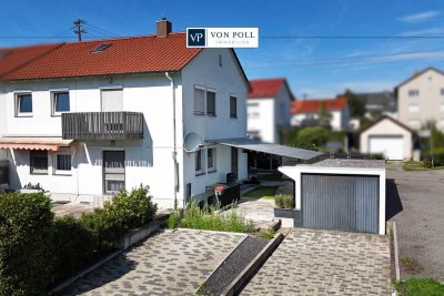 Modernisierte Doppelhaushälfte mit Garten, zwei Terrassen & Balkon in ruhiger Lage von Metzingen