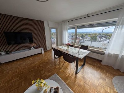 3-Zimmer-Wohnung mit großem Balkon und traumhaftem Ausblick auf das Siebengebirge