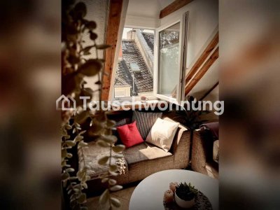 Tauschwohnung: Suche 4-Zimmerwohnung gegen 3 Zimmer mit riesen Garten