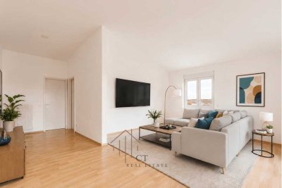 IHR PLATZ AN DER SONNE! 3-Zimmer-Penthouse mit großer Dachterrasse und Stellplatz