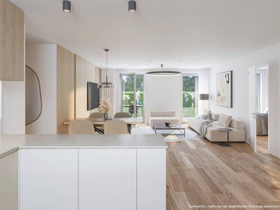 LAVITA - Erstbezug mit Garten: Moderne 3-Zimmer-Wohnung in Langenzersdorf