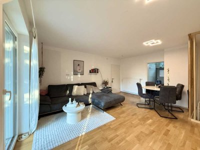 Hochwertig modernisierte 3 Zimmer Whg. mit Garten & großem Einliegerbereich / Hobbyraum
