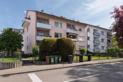 Traumlage Freiburg-Wiehre - Lichtdurchflutete 3-Zimmer-Wohnung mit Balkon in der Peter-Thumb-Straße