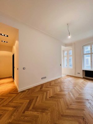Ruhig im Samariterkiez –  Stilvolle 1-Zimmer-Wohnung mit Altbau-Charme.