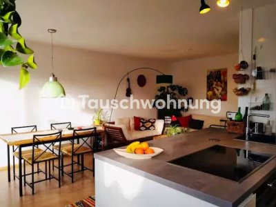 Tauschwohnung: Architekten Penthouse in Hadern gegen Wohung/Haus mit Garten