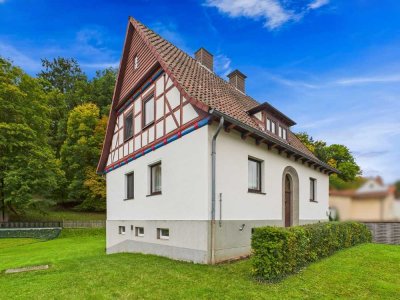***Gepflegtes Einfamilienhaus mit Charme und großem Garten in Nentershausen***