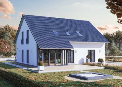 Einfamilienhaus auf exklusivem Grundstück mit Blick ins Grüne