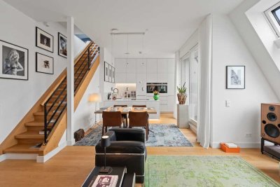 Design-Penthouse mit Dachterrasse