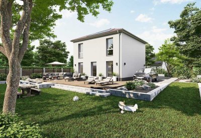 Schlüsselfertige Stadtvilla mit Grundstück zum kleinen Preis