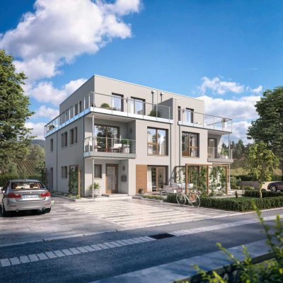 Exklusive Projektierung: großzügige Doppelhaushälften mit idyllischem Garten, München Untermenzing