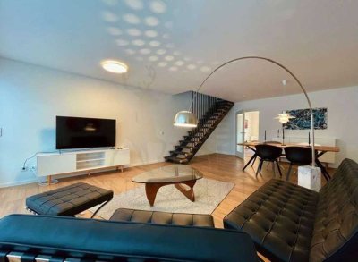Exklusive Maisonette mit Design-Ausstattung, Full-Service und Gartenblick in Ulm-West
