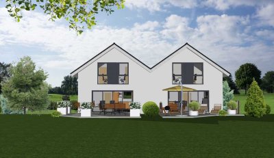 FAMILIENFREUNDLICHE DOPPELHAUSHÄLFTE (RECHTS) INKL. GRUNDSTÜCK