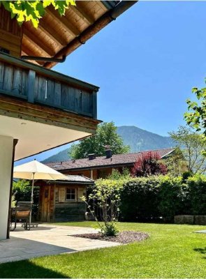 Wunderschöne Garten-/Terrassenwohnung in absoluter Bestlage von Rottach-Egern