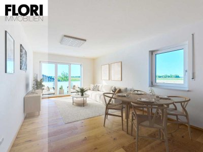 Modern. Hell. Aussicht. – 2-Zimmer-Wohnung mit Westbalkon