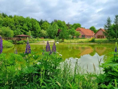 Einmaliges und schönstes Anwesen im Nordwesten mit eigenem See und Gästehaus ohne Makler!