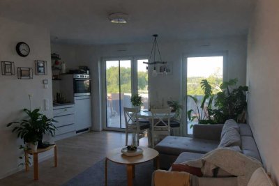 Ankommen und wohlfühlen – 2-Zimmer-Wohnung mit zwei Dachterrassen in Gievenbeck!