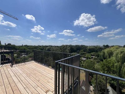 TOP moderne 2,5 Zi. DG-Wohnung 75 m2 im 4. OG, Dachterrasse, Lift, Tiefgarage, Erstbezug