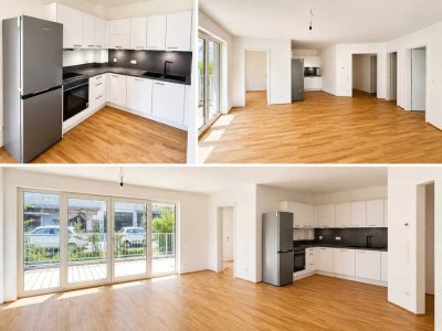 Neubau 3-Zimmerwohnung Erstbezug mit TG und EBK in DA Mitte - SOFORT oder ab 1.08. VERFÜGBAR --