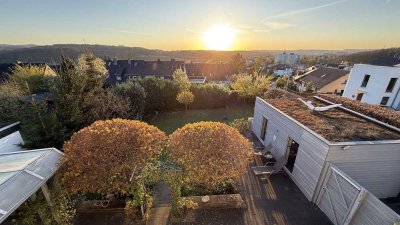 Sonniges freistehendes Einfamilienhaus mit schöner Fernsicht und Baugrundstück in Hagen Hohenlimburg
