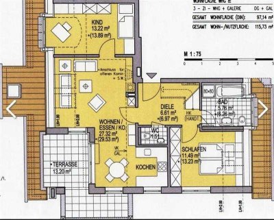 Wunderschöne 3-Zimmer-Wohnung in Allach mit Dachterrasse im Tausch gegen 1-2 ZKB in München