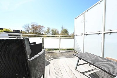 Gemütliche, modernisierte Maisonettewohnung  * Terrasse * Gäste-WC * Garage * ca. 85,00m²