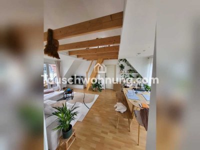 Tauschwohnung: Bieten 2,5 Zimmer, suchen 3 Zimmer oder mehr
