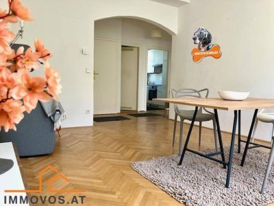 Im schönen Gersthof - bezugsfertige, barrierefreie 2 1/2 Zimmer mit Grünblick, Balkonoption und Allgemeingarten